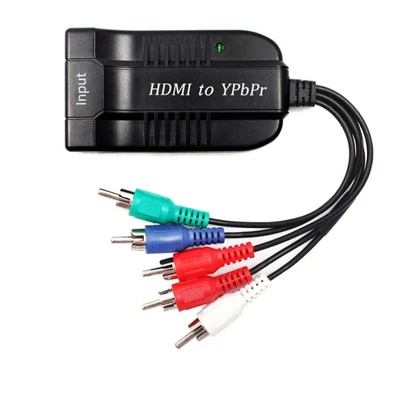 HDMI - RGB Komponens átalakító adapter YpbPr, 1080P