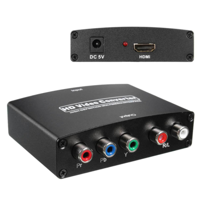 HDMI - Komponens átalakító adapter, 1080P, YPbPr