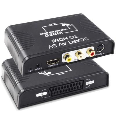 3 az 1-ben SCART/AV/SV-ről HDMI-re történő átalakításhoz