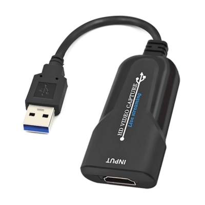 HDMI - USB3.0 Videó rögzítő külső kártya, vidó rögzítése külső HDMI eszközről számítógépre