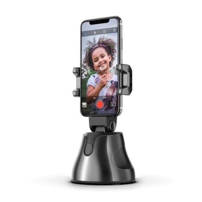 Inteligens 360°-os automata mozgáskövető telefontartó, kamera gimbal