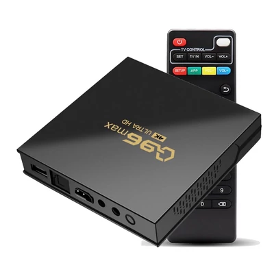 Mini Android Smart TV Box - tv okosító / 8 GB RAM, 128 GB ROM, Quad-Core, Android 11.1
