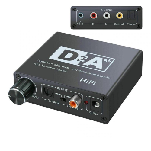 Digitális-Analóg Audio Konverter DAC, 32-192 KHz